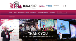 Desktop Screenshot of icra2017.org