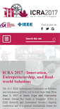 Mobile Screenshot of icra2017.org